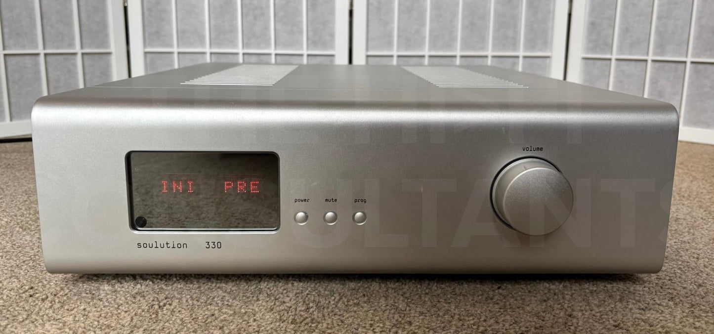 SOULUTION AUDIO 330 INTEGRATED AMPLIFIER (inc DAC & PHONO MODULE)