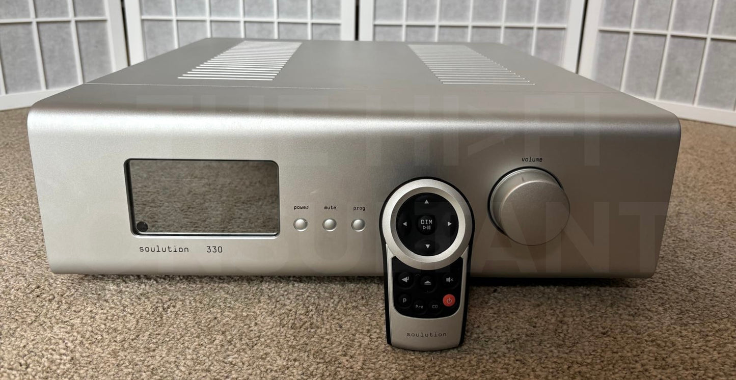 SOULUTION AUDIO 330 INTEGRATED AMPLIFIER (inc DAC & PHONO MODULE)