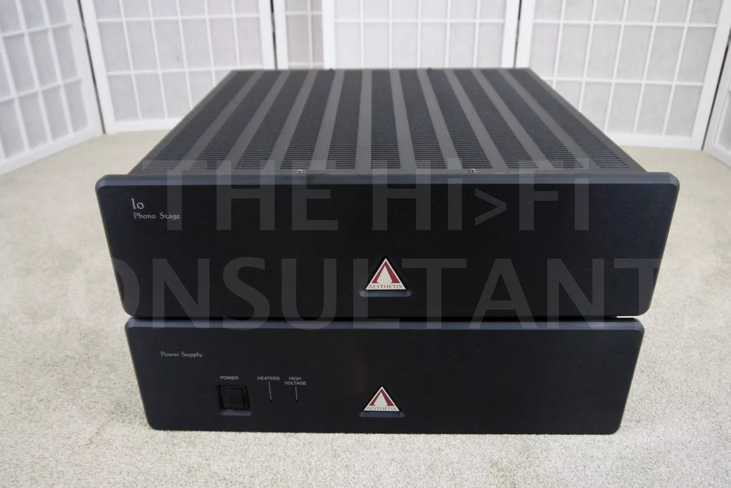 AESTHETIX iO SIGNATURE 1 VALVE PHONO STAGE (TWO BOX)