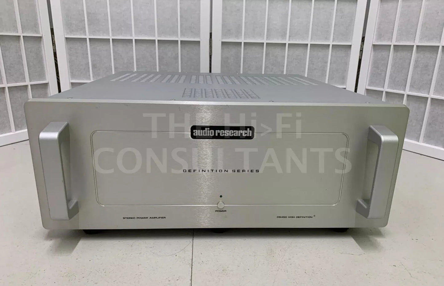 AUDIO RESEARCH DS450 STEREO POWER AMPLIFIER