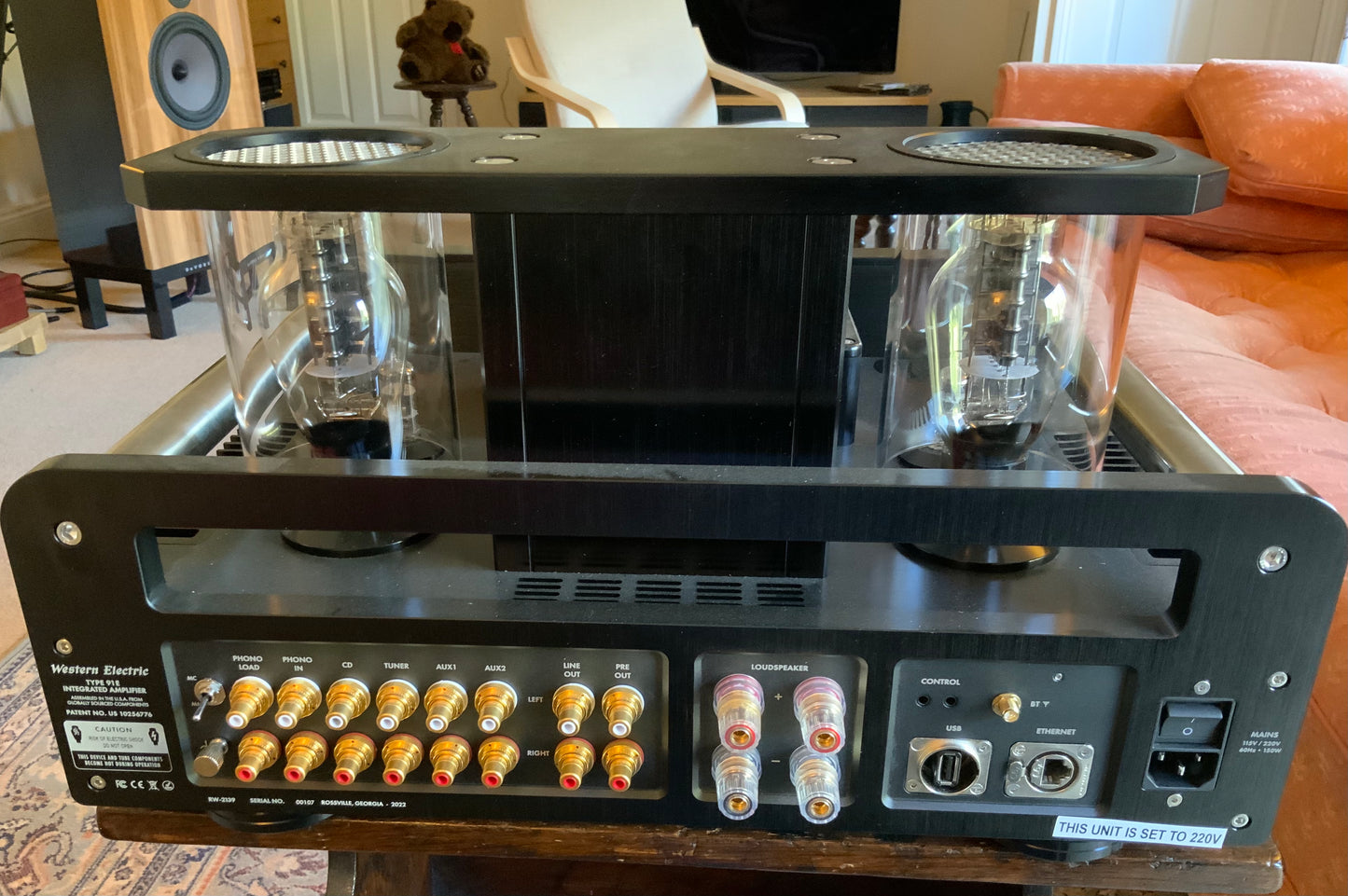 WESTERN ELECTRIC 91E INTEGRATED VALVE AMPLIFIER