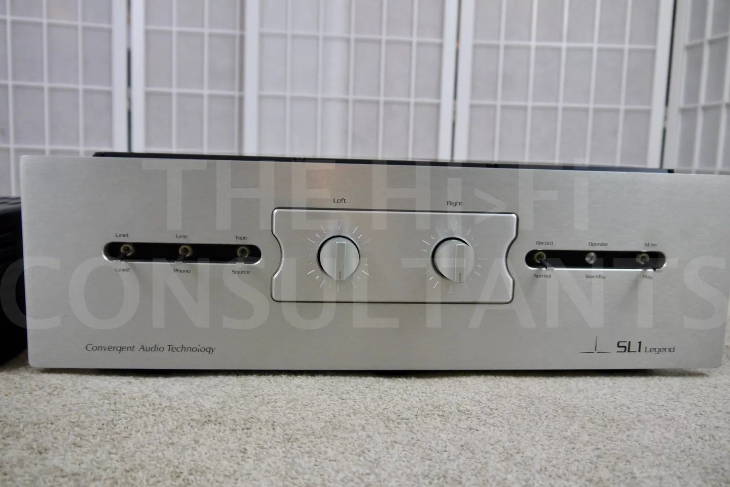C.A.T SL1 LEGEND PREAMPLIFIER (inc MM/MC PHONOSTAGE)