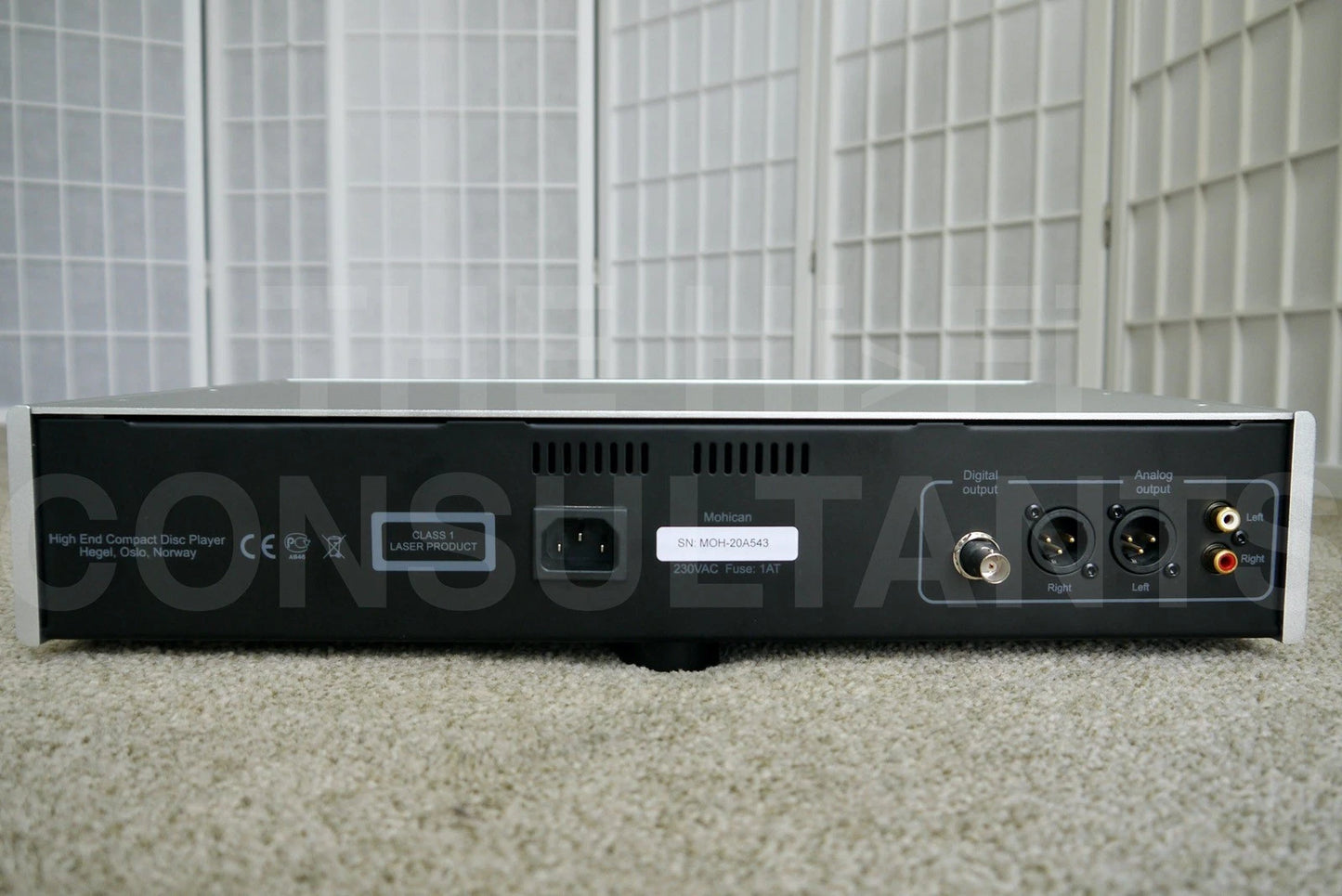 HEGEL MOHICAN CD/PLAYER