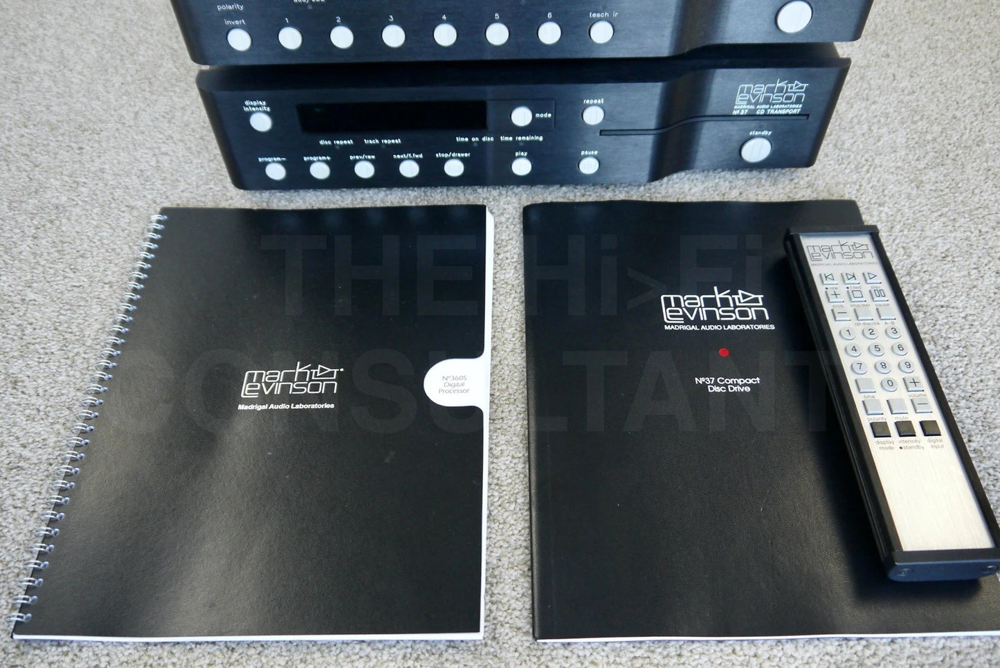 MARK LEVINSON No 37 CD TRANSPORT & No 360 S DAC
