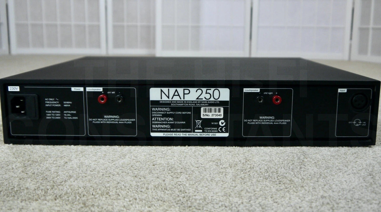 NAIM NAP 250-2 STEREO POWER AMPLIFIER