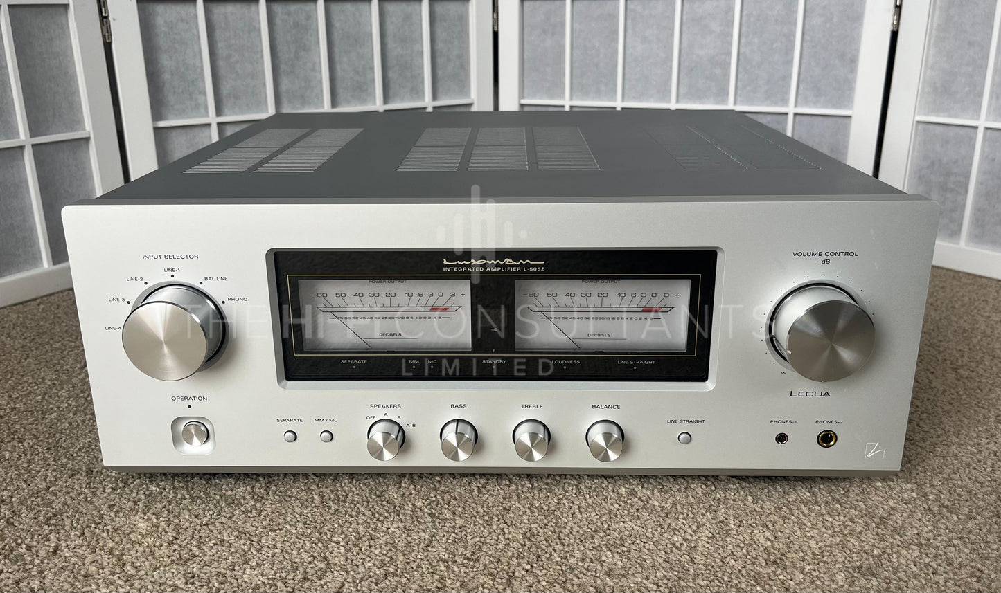 LUXMAN L-505Z INTEGRATED AMPLIFIER (240V)
