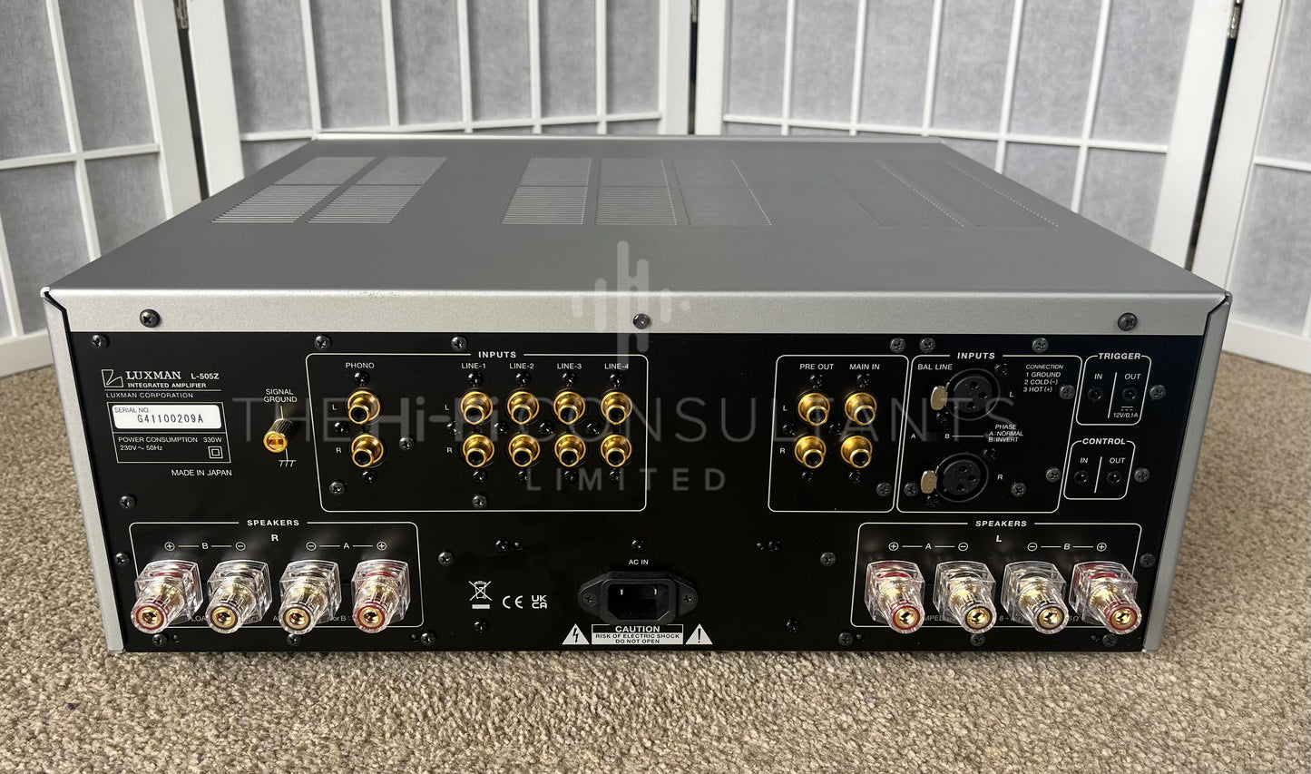 LUXMAN L-505Z INTEGRATED AMPLIFIER (240V)