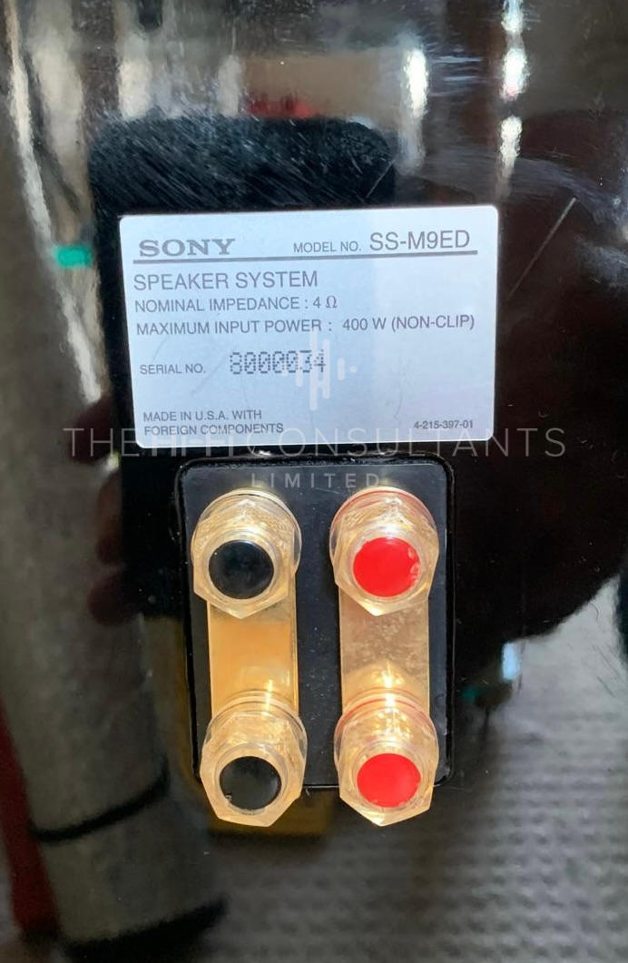 SONY ES SS-M9ED LOUDSPEAKERS (RARE)