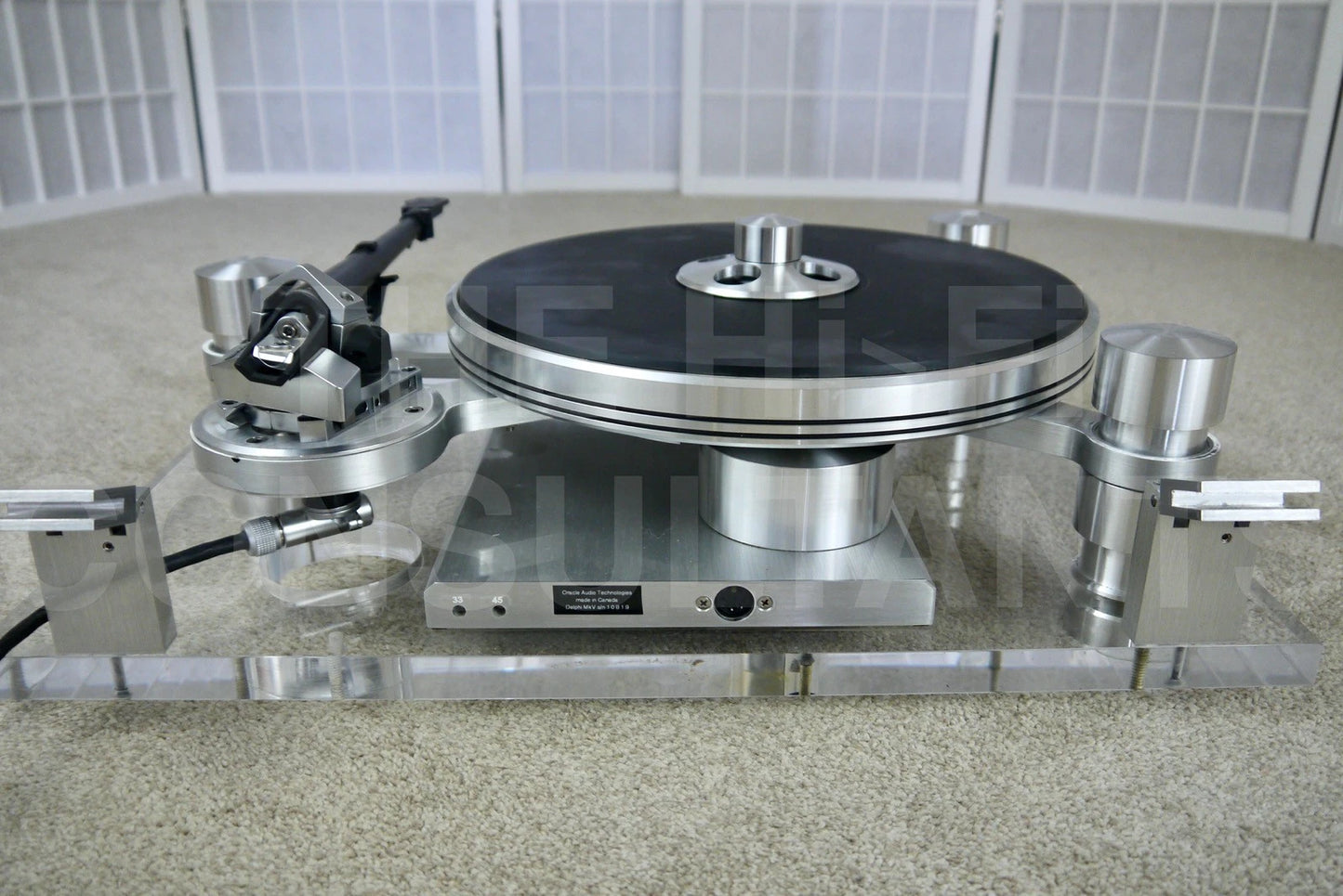 ORACLE AUDIO DELPHI MKV TURNTABLE/SME 309 TONEARM