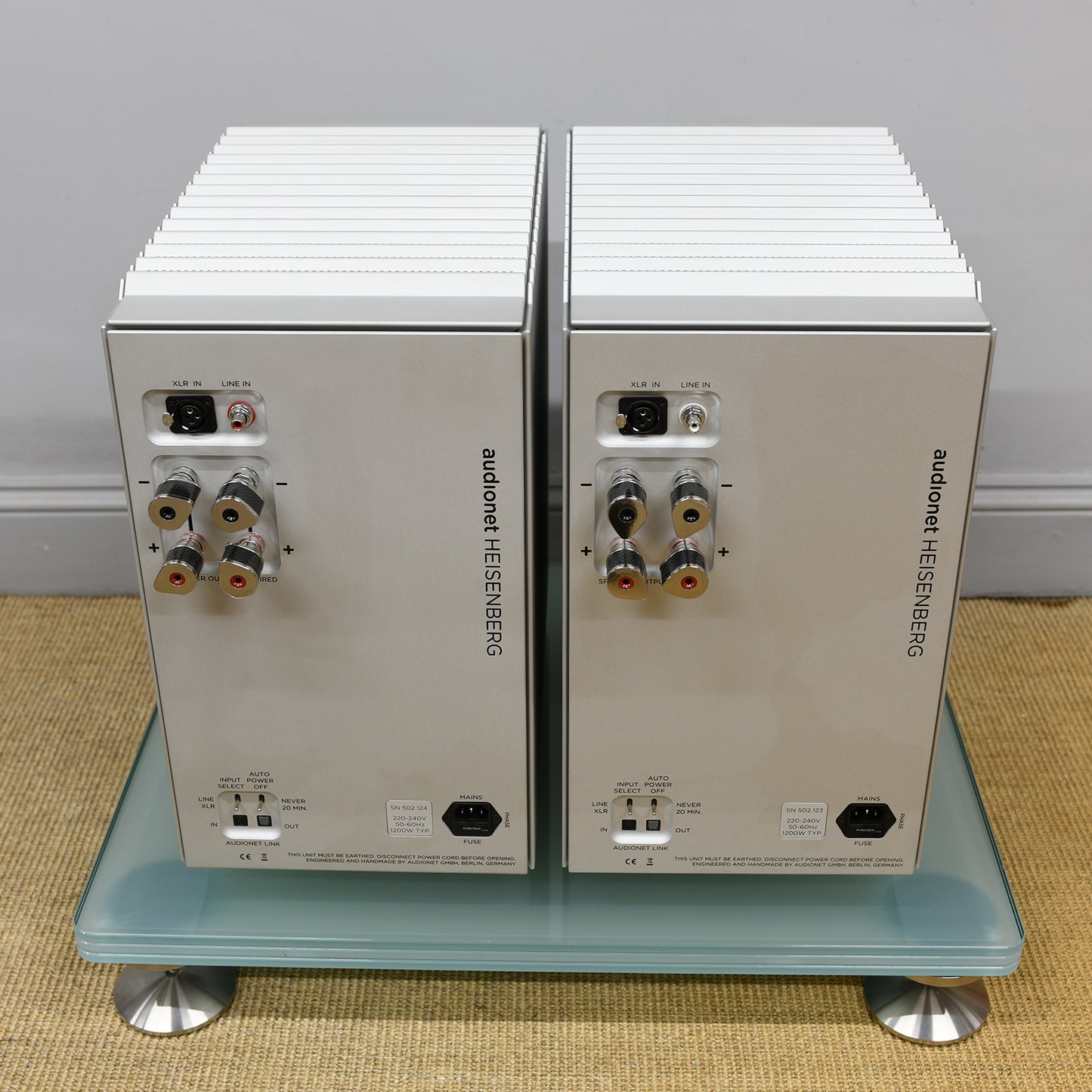 AUDIONET HEISENBERG MONOBLOCKS