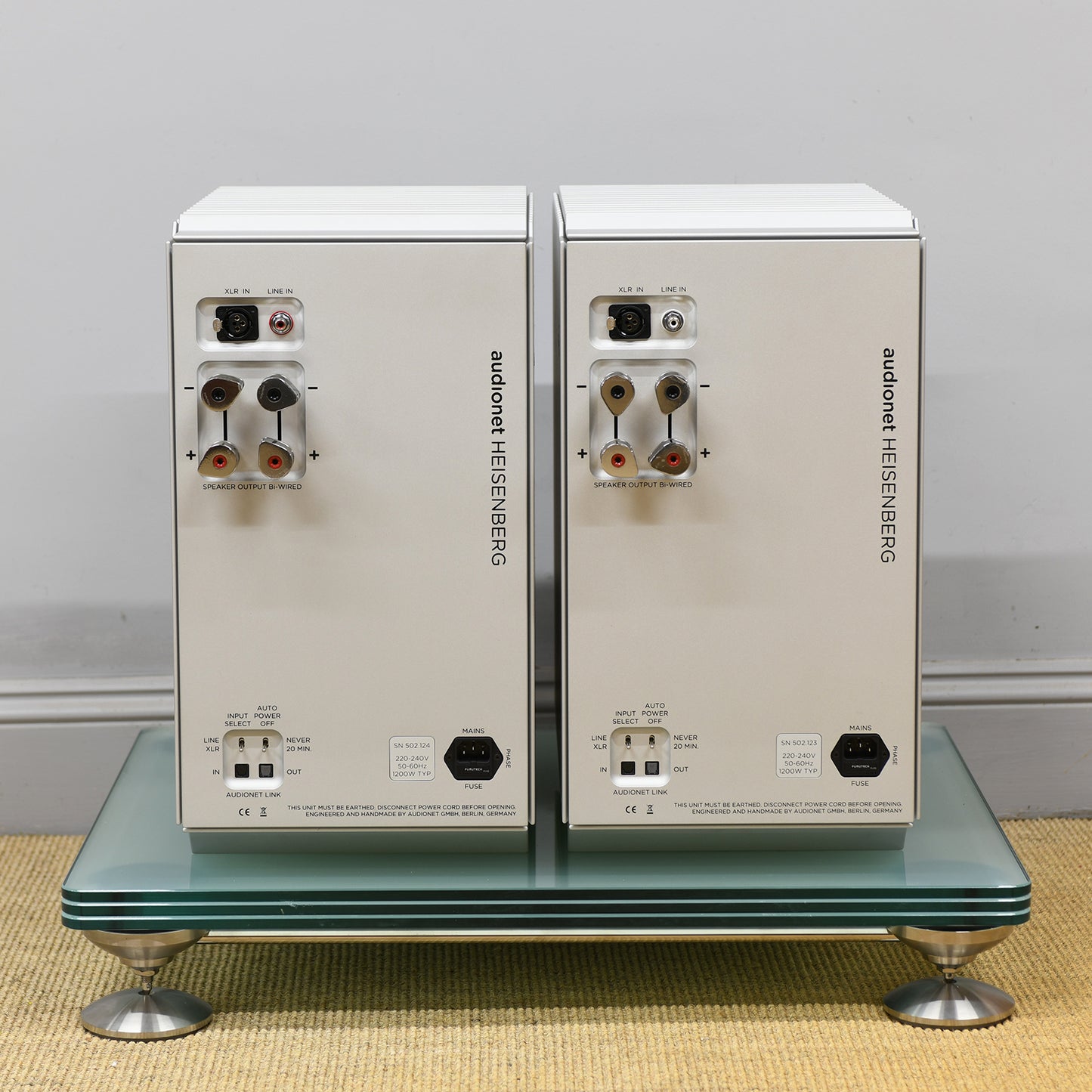 AUDIONET HEISENBERG MONOBLOCKS