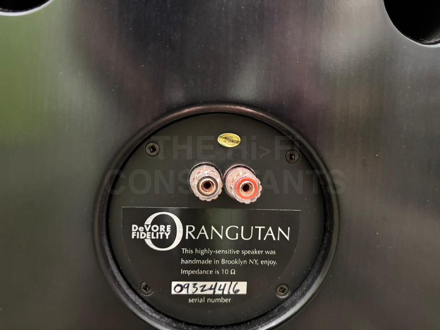 JOHN DEVORE ORANGUTAN 0/93 FLOORSTANDING LOUDSPEAKERS