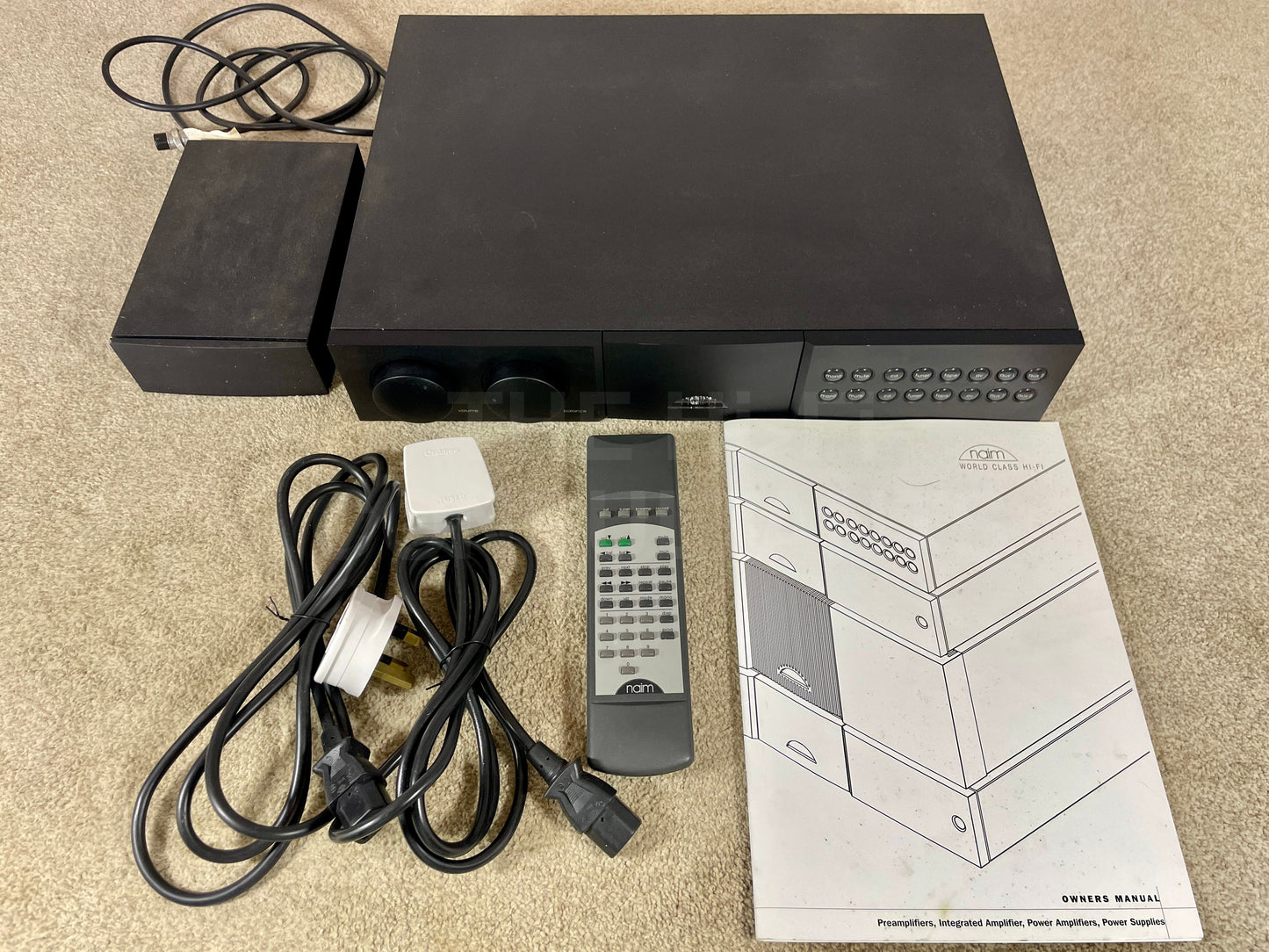 NAIM NAC 282 PREAMPLIFIER INC. NAPSC POWER SUPPLY
