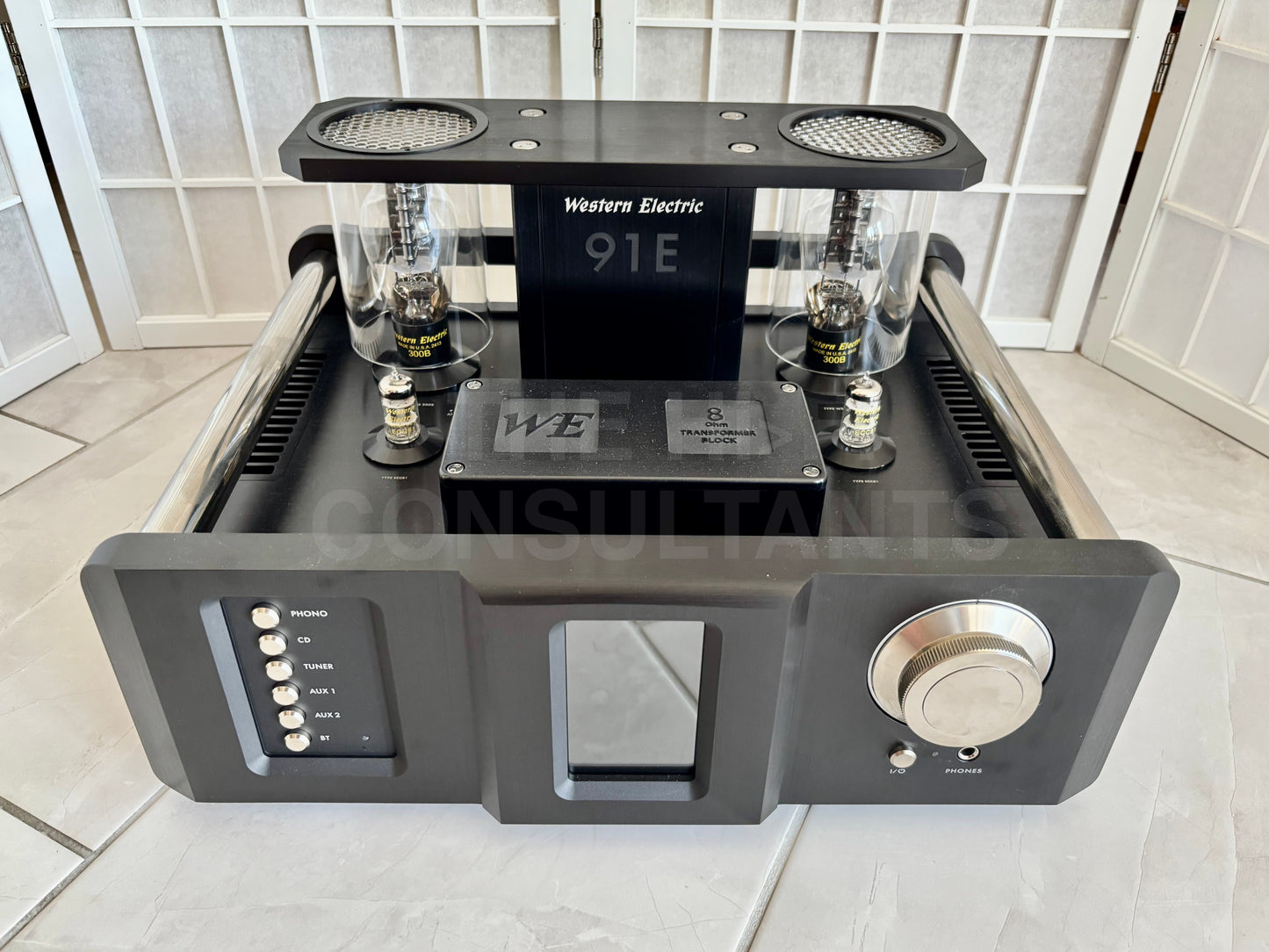 WESTERN ELECTRIC TYPE 91E (300B) INTEGRATED VALVE AMPLIFIER