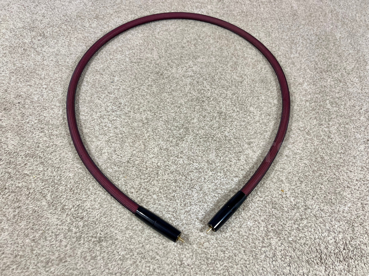 TRANSPARENT REFERENCE DIGITAL 75 OHM RCA/RCA INTERCONNECT CABLE (1 MTR)