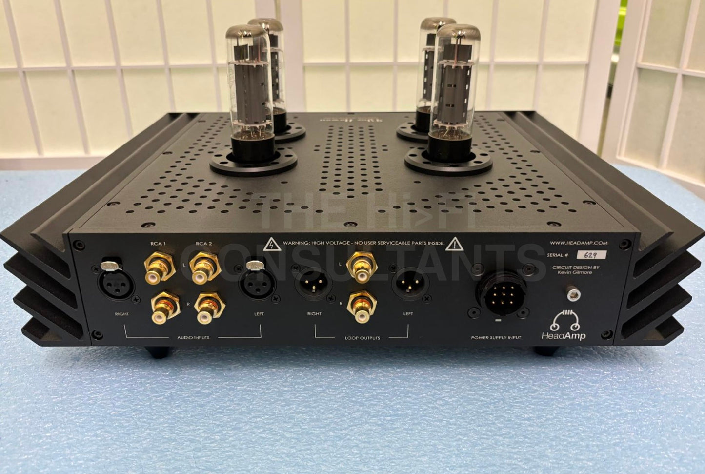 BLUE HAWAII 'SPECIAL EDITION' (BHSE) ELECTROSTATIC VALVE HEADPHONE AMPLIFIER