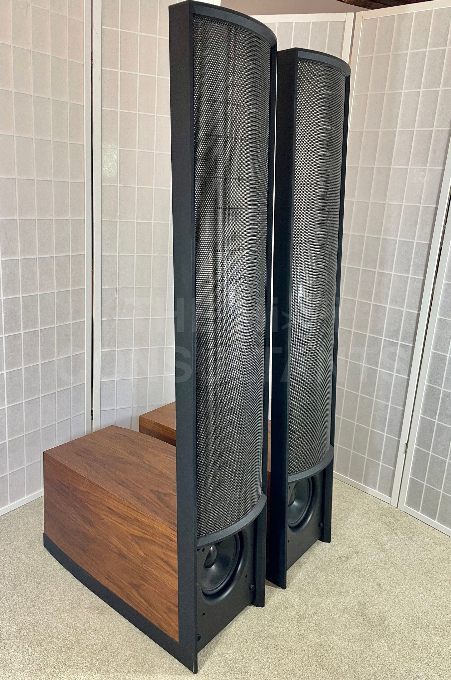 MARTIN LOGAN ESL 11A HYBRID ELECTROSTATIC LOUDSPEAKERS