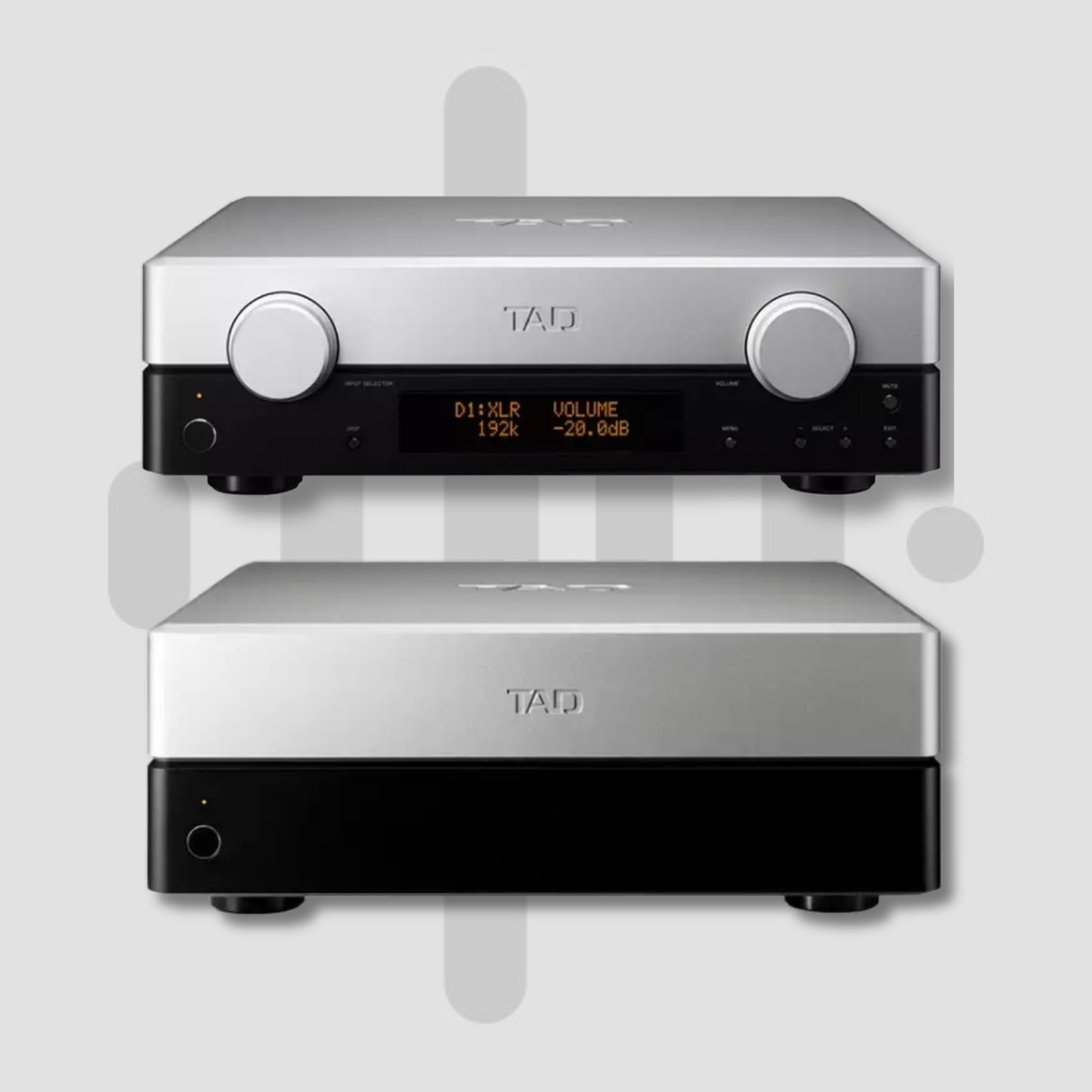 TAD-C2000 PREAMPLIFIER INCL. DAC + TAD-M2500 MK2-S POWER AMPLIFIER