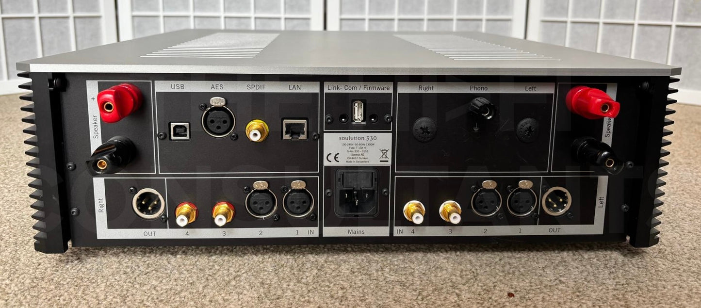 SOULUTION AUDIO 330 INTEGRATED AMPLIFIER (inc DAC & PHONO MODULE)
