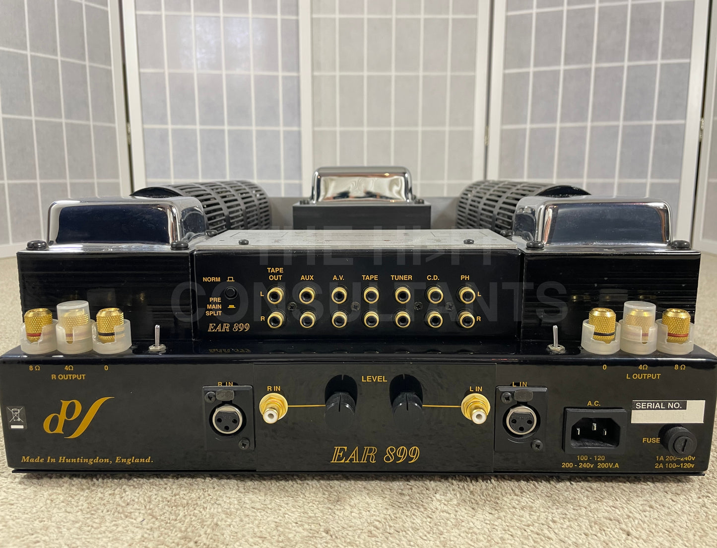 EAR YOSHINO 899 INTEGRATED VALVE AMPLIFIER (70 WATTS PER CHANNEL)