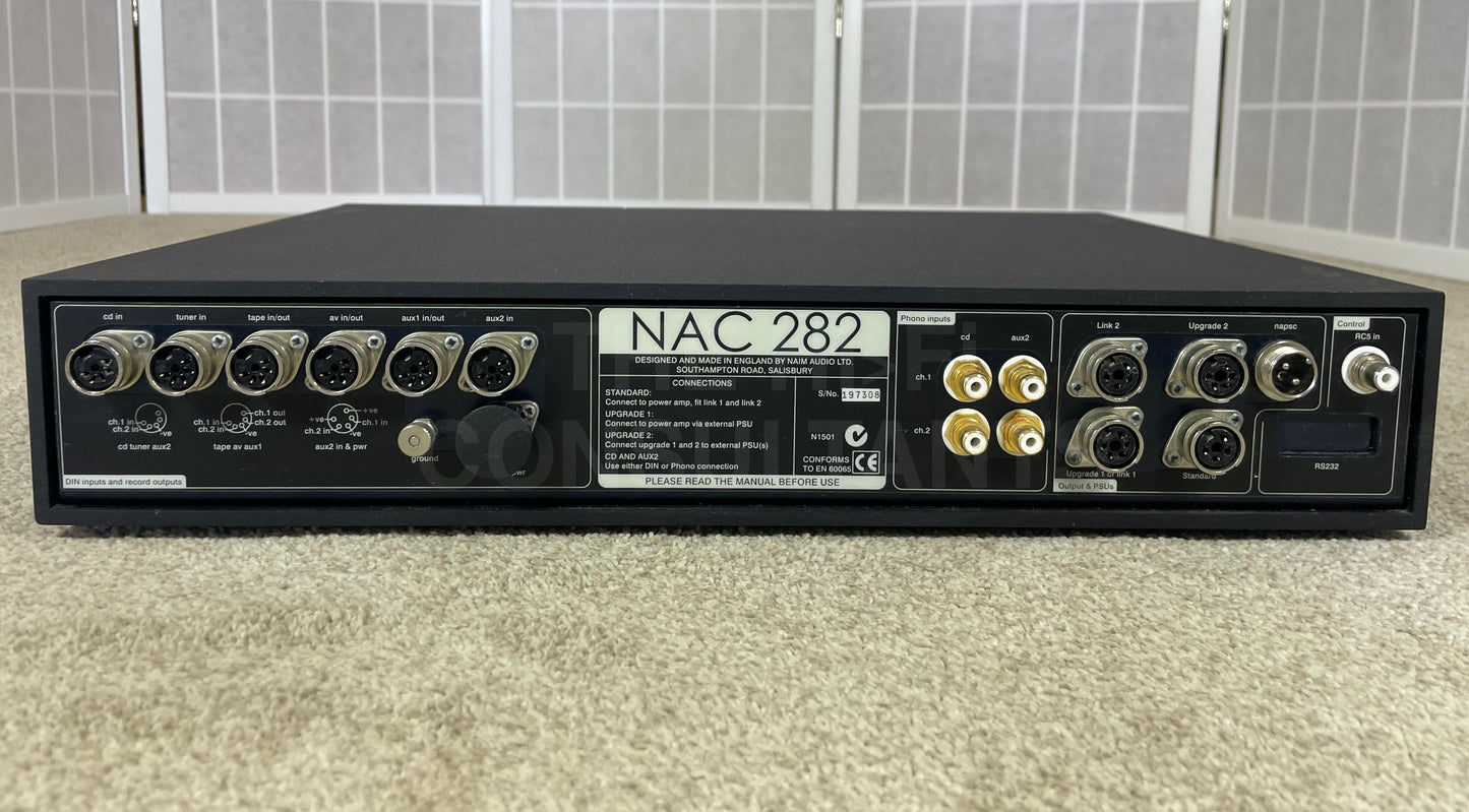 NAIM NAC 282 PREAMPLIFIER INC. NAPSC POWER SUPPLY
