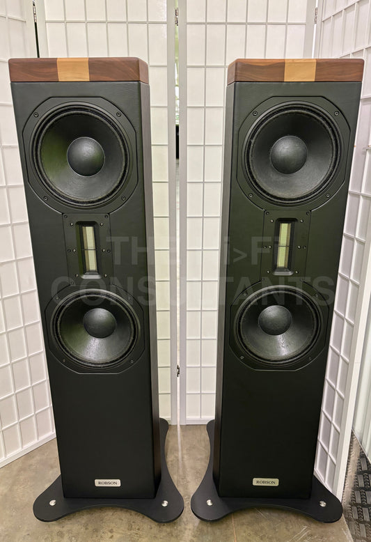 ROBSON ACOUSTICS VOLTAIRE REFERENCE 1V FLOORSTANDING LOUDSPEAKERS