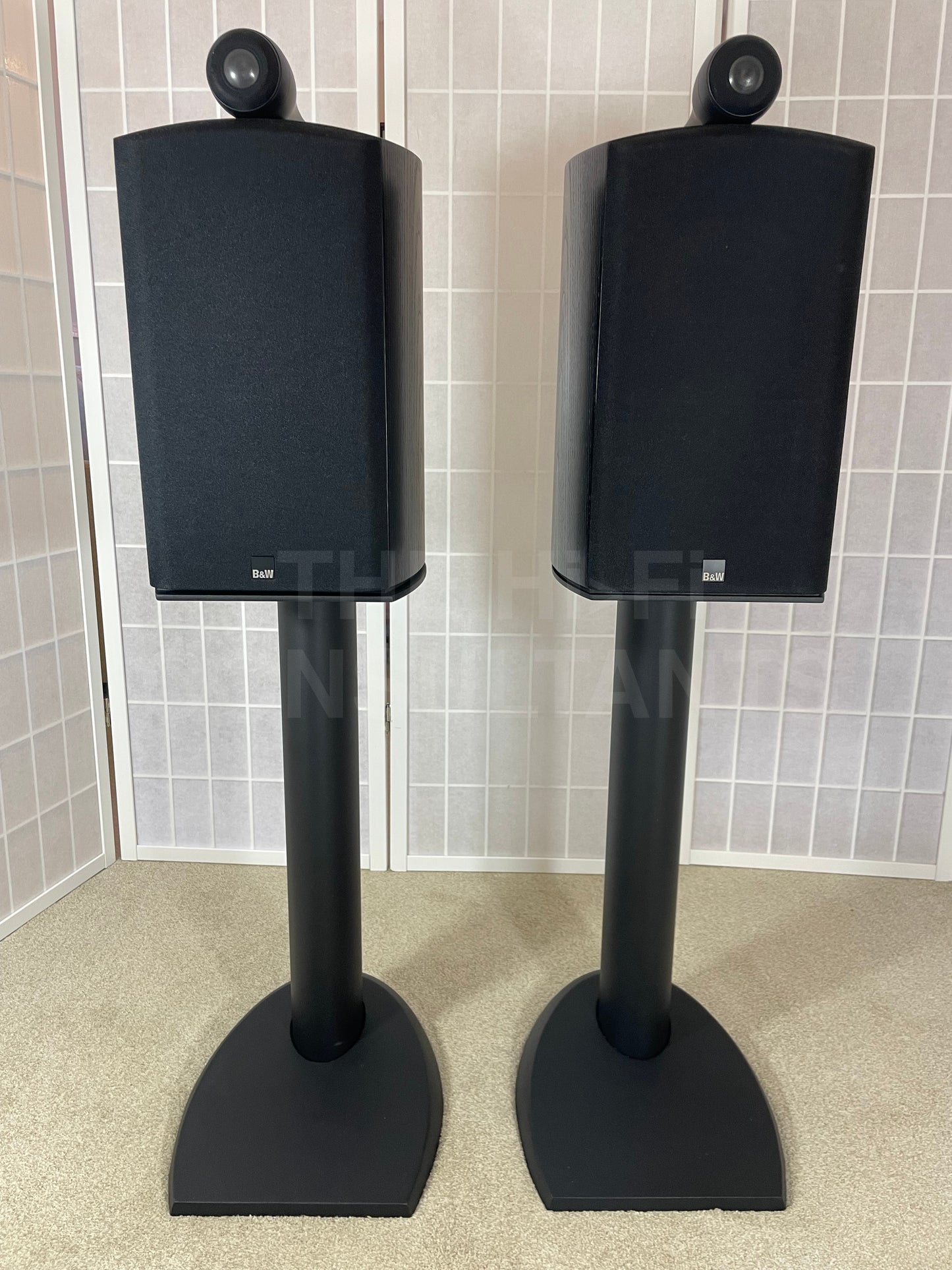 BOWERS & WILKINS 805S STAND-MOUNT LOUDSPEAKERS INC. DEDICATED STANDS