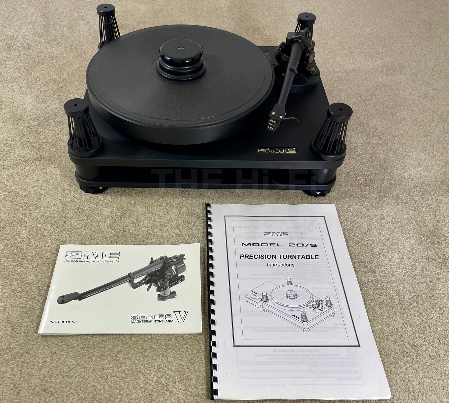 SME 20/3A TURNTABLE/SME V TONEARM/BENZ MICRO LPS MC CARTRIDGE