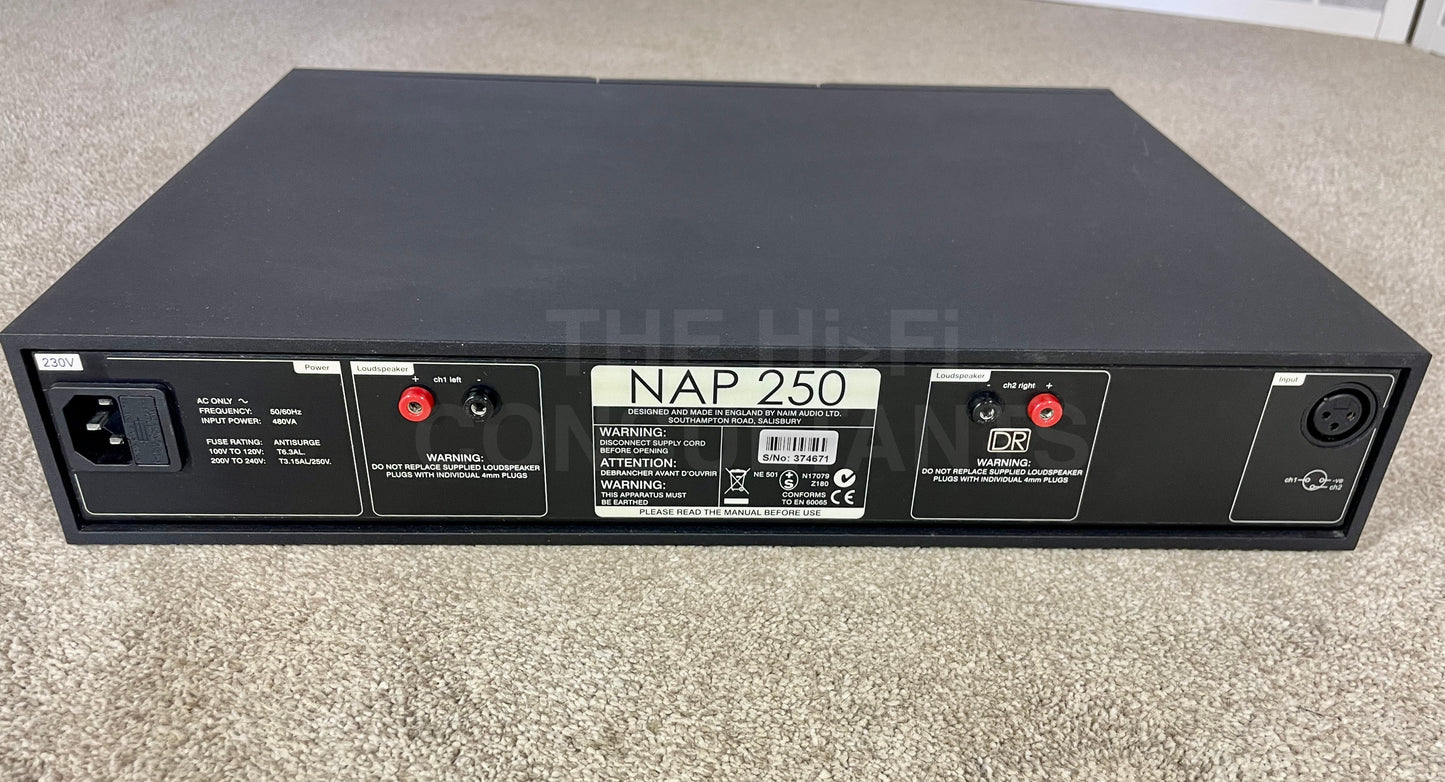 NAIM NAP 250-2 POWER AMPLIFIER (DR UPGRADED)