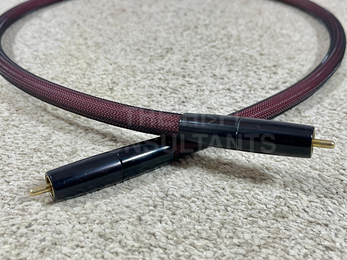 TRANSPARENT REFERENCE DIGITAL 75 OHM RCA/RCA INTERCONNECT CABLE (1 MTR)