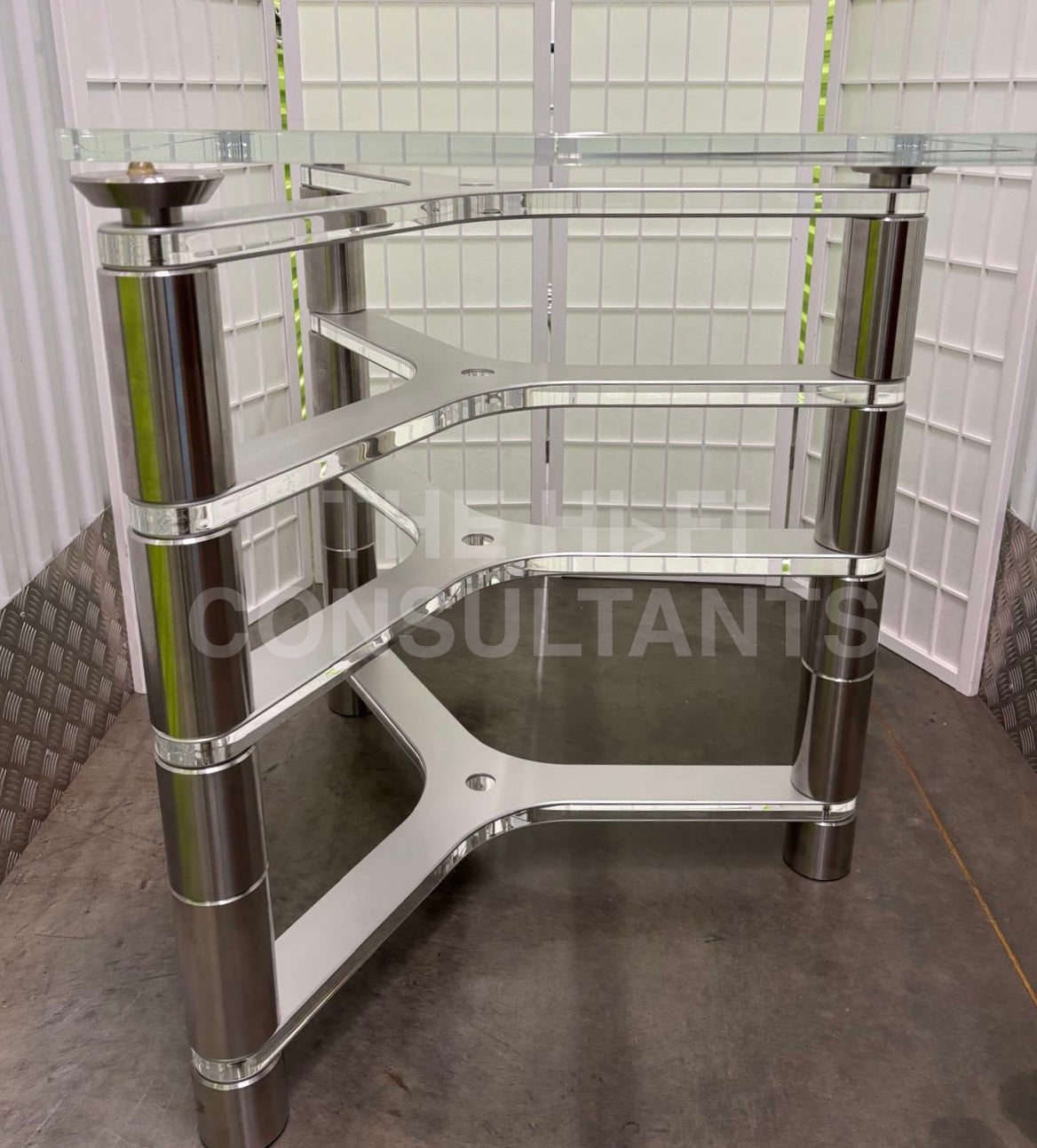 CLEAR AUDIO 'MONT BLANC' 80Kg MULTIFUNCTIONAL ISOLATION AUDIO EQUIPMENT STAND