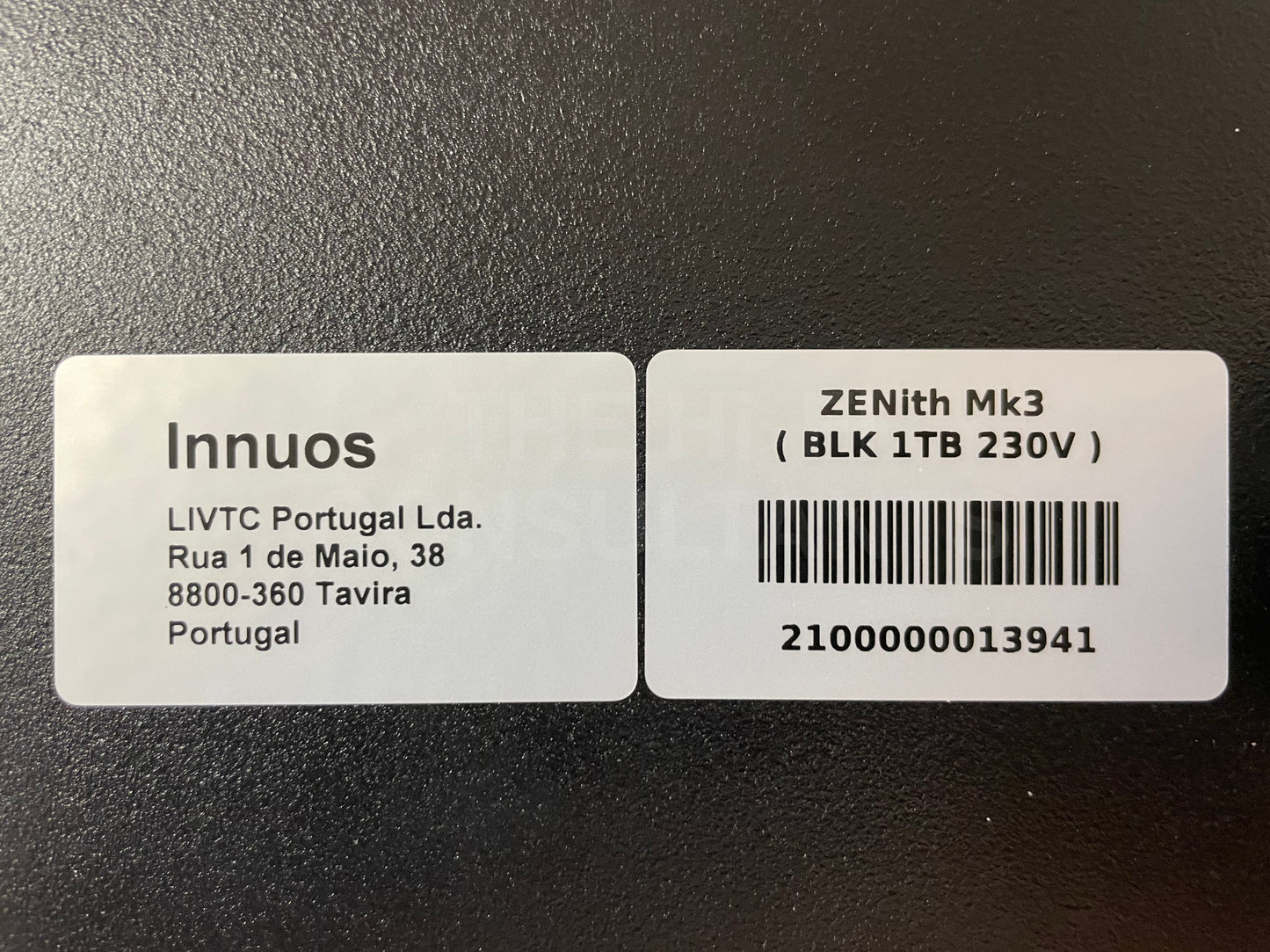 INNUOS ZENITH MK111 MUSIC SERVER (1 TB MEMORY)