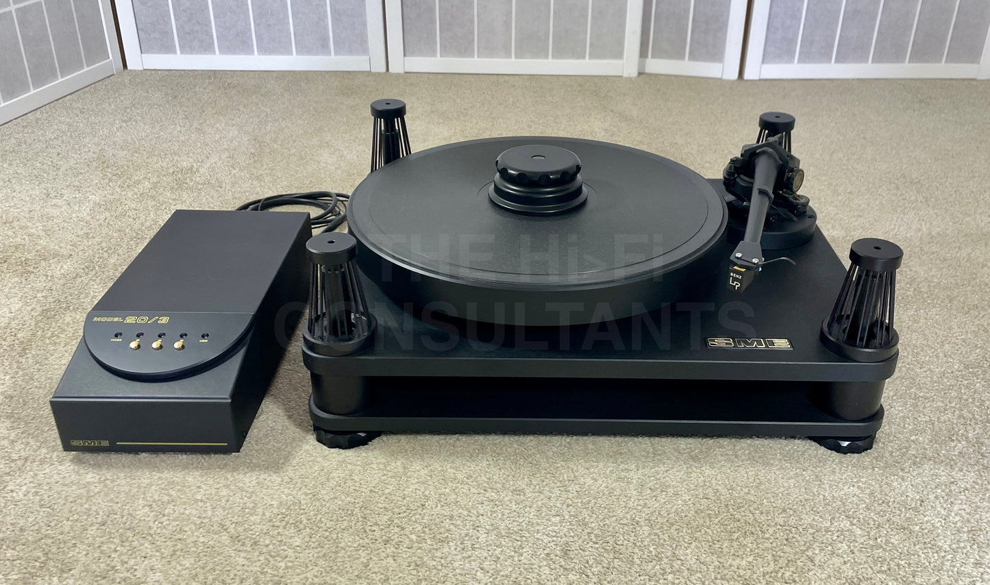 SME 20/3A TURNTABLE/SME V TONEARM/BENZ MICRO LPS MC CARTRIDGE