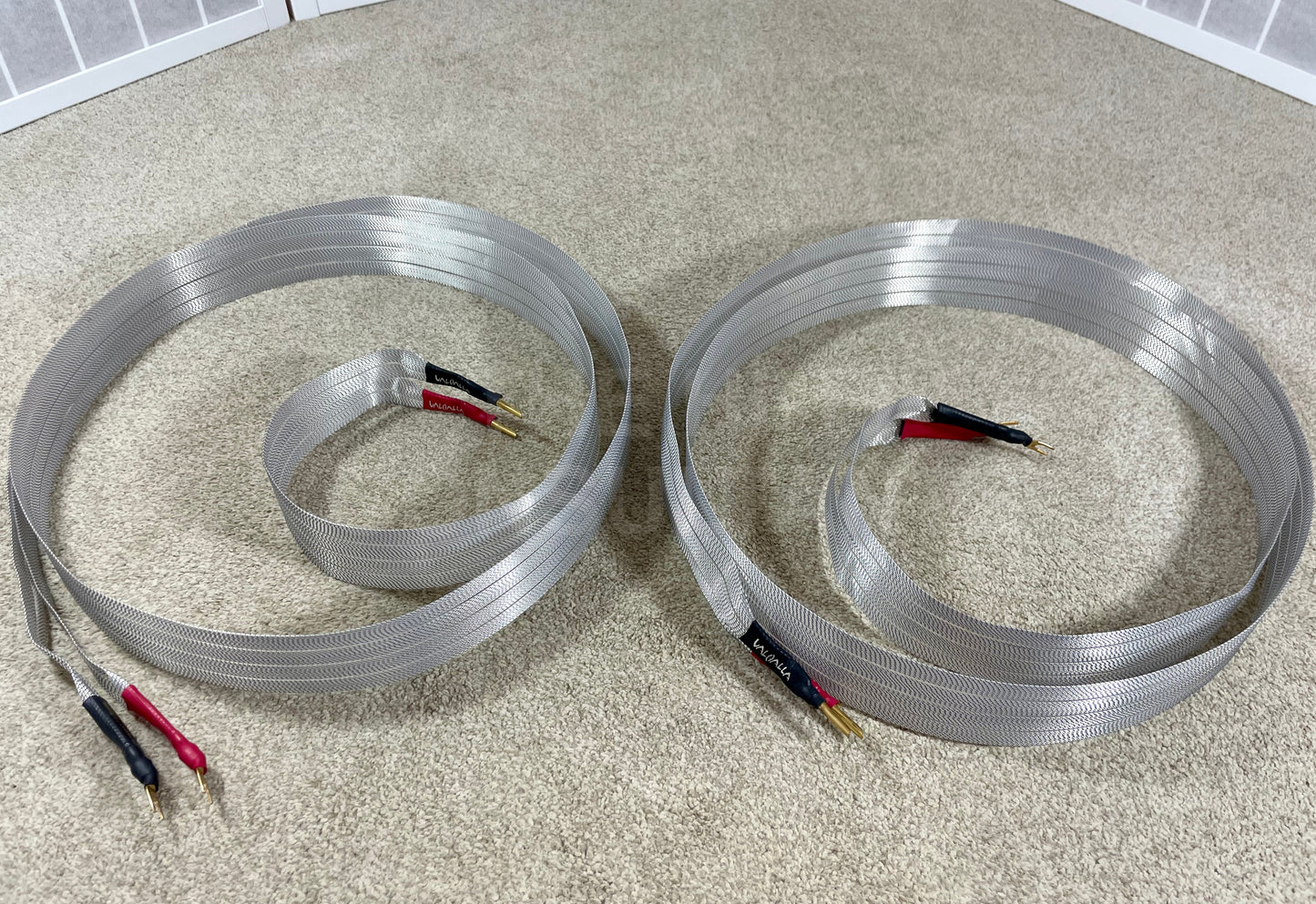 NORDOST VALHALLA (V1) LOUDSPEAKER CABLES - 1PR (2.5M)