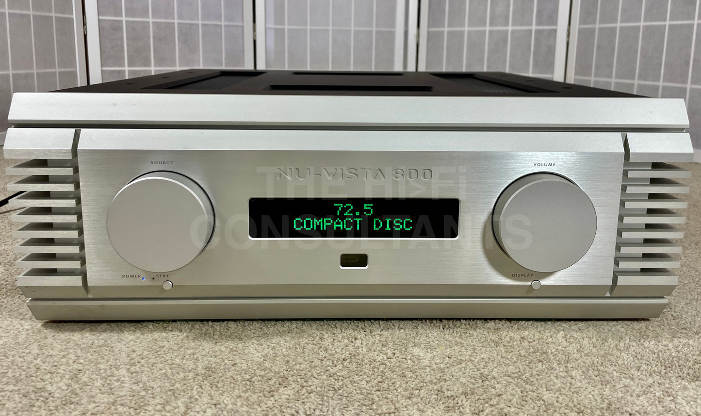 MUSICAL FIDELITY NU-VISTA 800 INTEGRATED AMPLIFIER