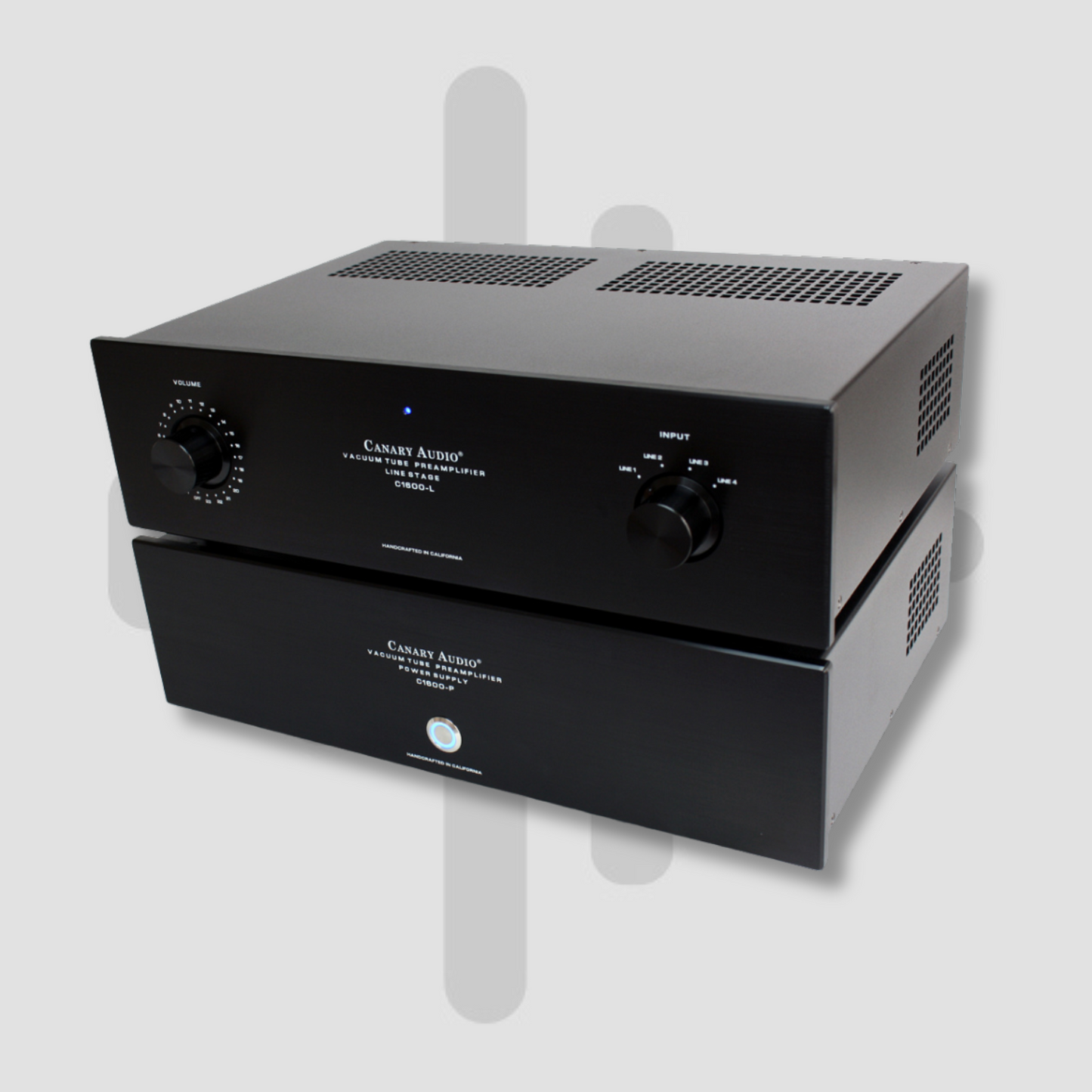 CANARY AUDIO C1600 2 CHASSIS VALVE  PREAMPLIFIER