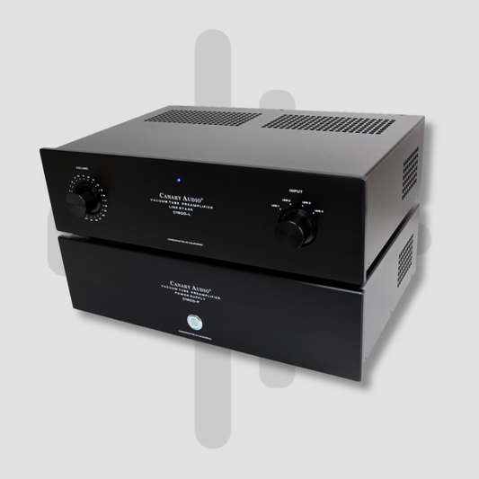 CANARY AUDIO C1600 2 CHASSIS VALVE  PREAMPLIFIER