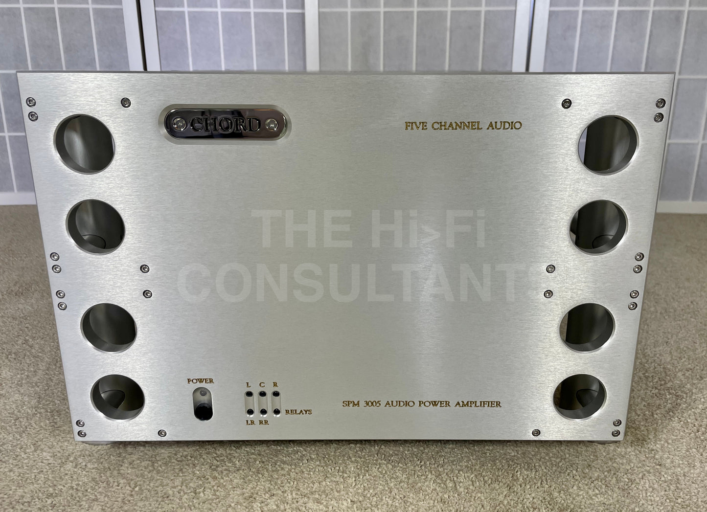CHORD ELECTRONICS SPM 3005 (5 CHANNEL) SIGNATURE POWER AMPLIFIER INC. INTEGRA LEGS