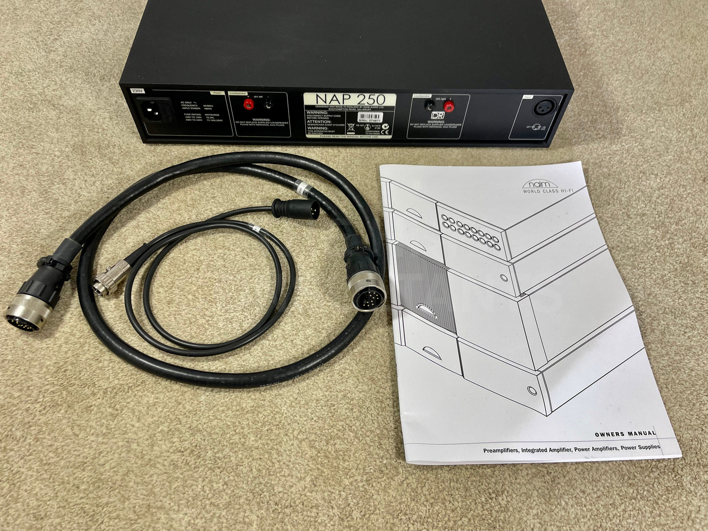 NAIM NAP 250-2 POWER AMPLIFIER (DR UPGRADED)