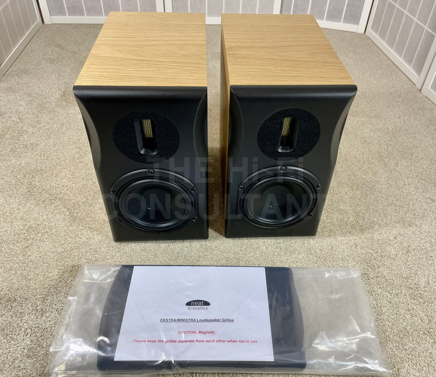 NEAT ACOUSTICS MINISTRA BOOKSHELF LOUDSPEAKERS