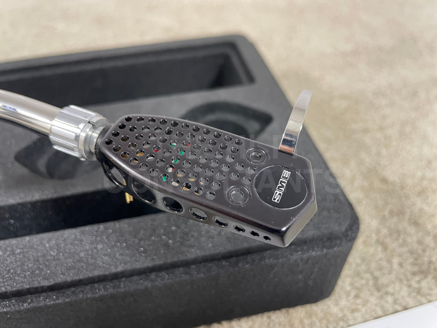 SME MODEL M2-9R  9" J-SHAPED DETACHABLE HEADSHELL TONEARM