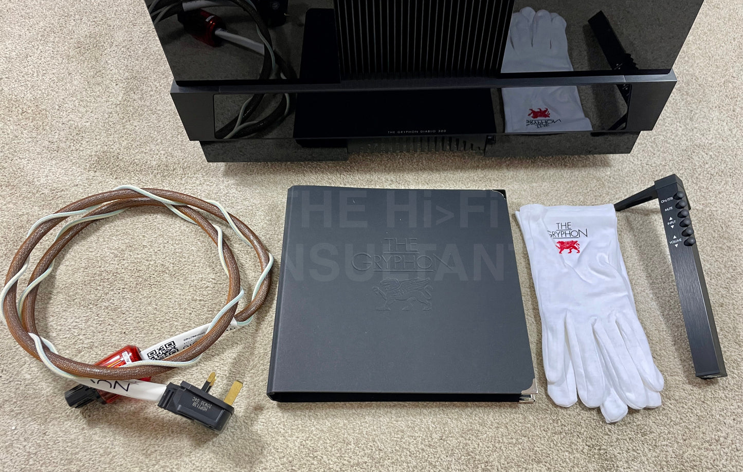 GRYPHON DIABLO 300 INTEGRATED AMPLIFIER INC. OPTIONAL MM/MC MODULE