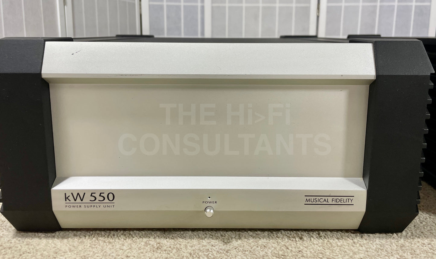 MUSICAL FIDELITY KW550 HYBRID INTEGRATED AMPLIFIER INC. MM/MC PHONOSTAGE