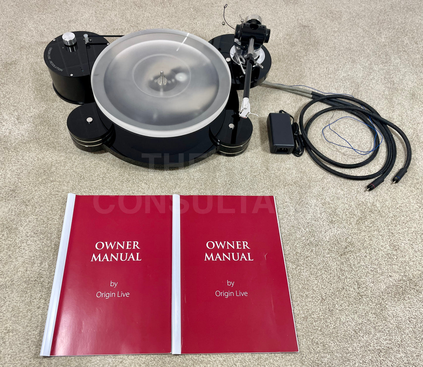 ORIGIN LIVE RESOLUTION 4 TURNTABLE + CONQUEROR MK3C 9" TONEARM