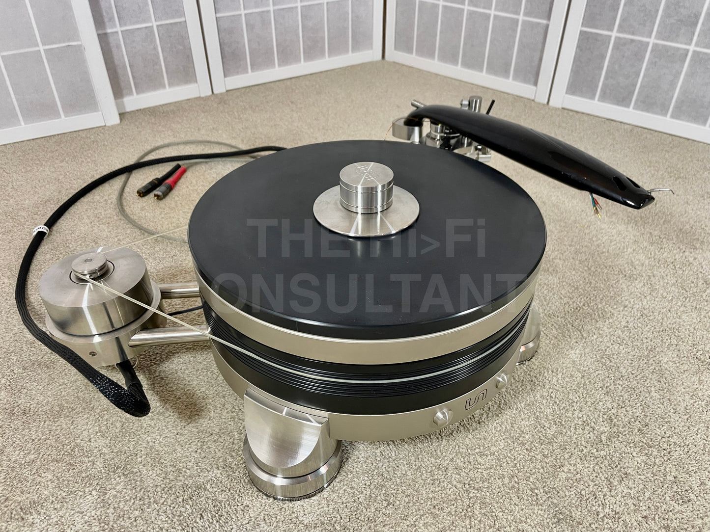 CONTINUUM OBSIDIAN TURNTABLE INC. VIPER TONEARM