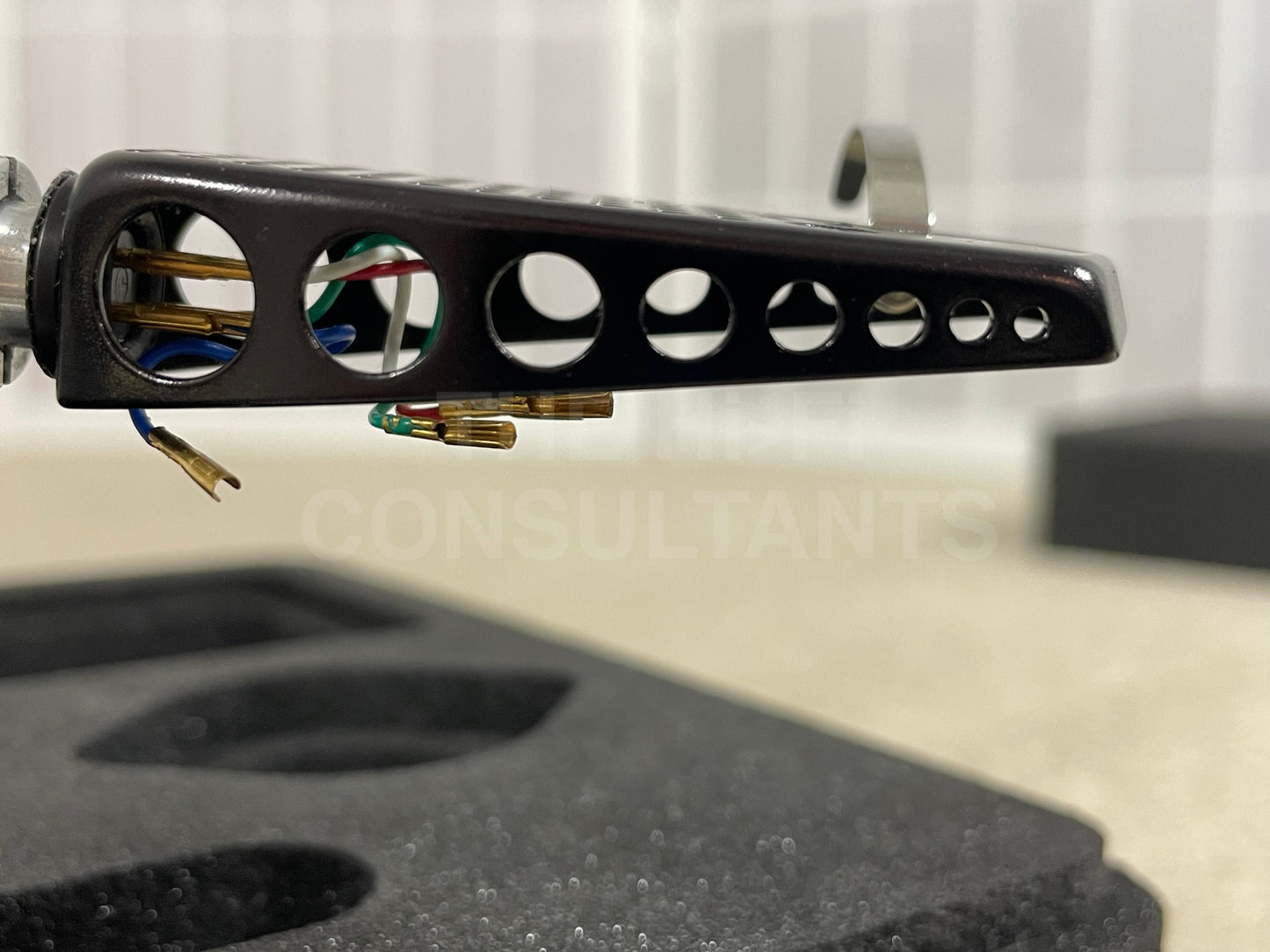 SME MODEL M2-9R  9" J-SHAPED DETACHABLE HEADSHELL TONEARM