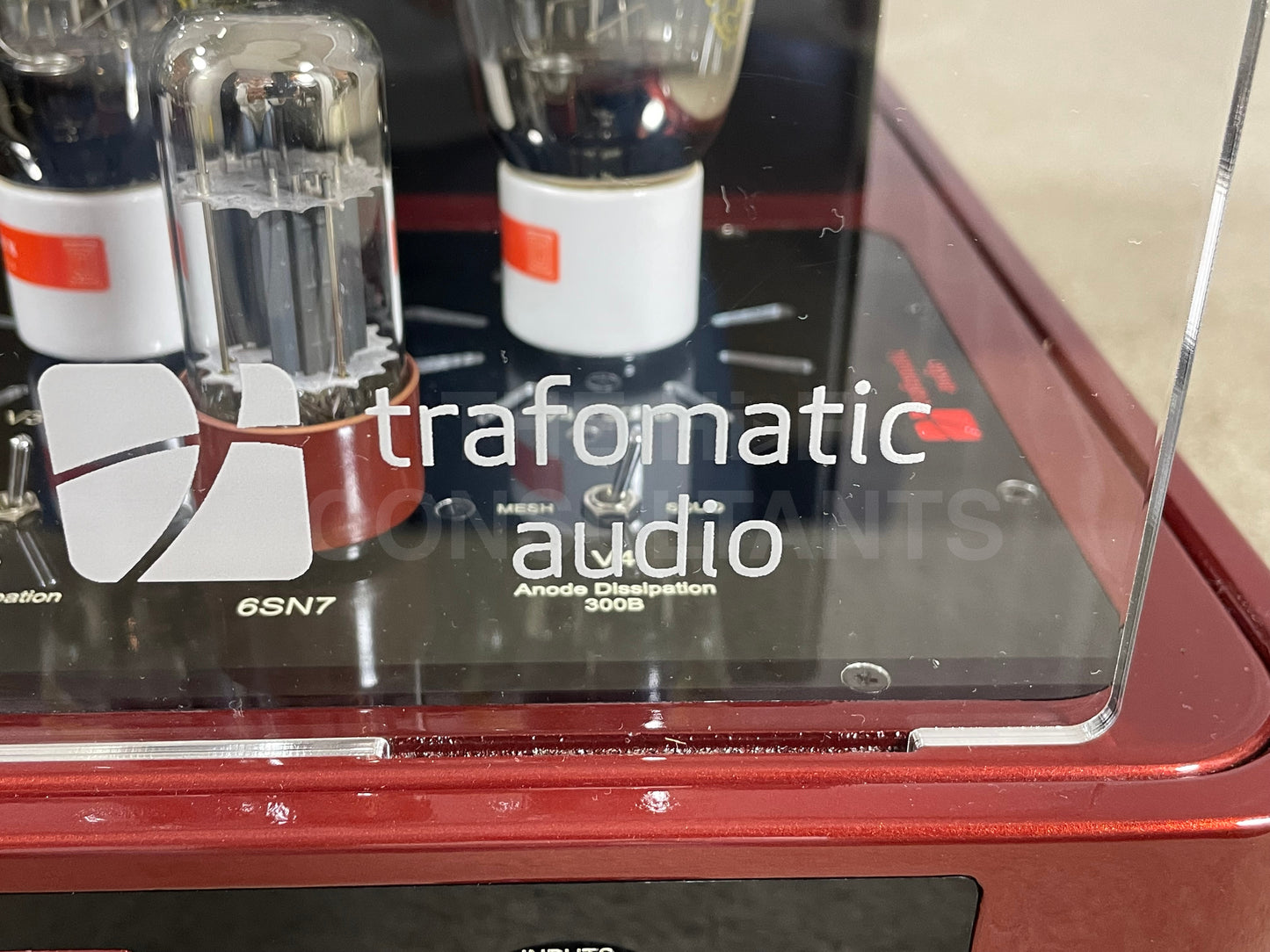 TRAFOMATIC AUDIO RHAPSODY M2-15 ANNIVERSARY STEREO PSE 300B VALVE AMPLIFIER