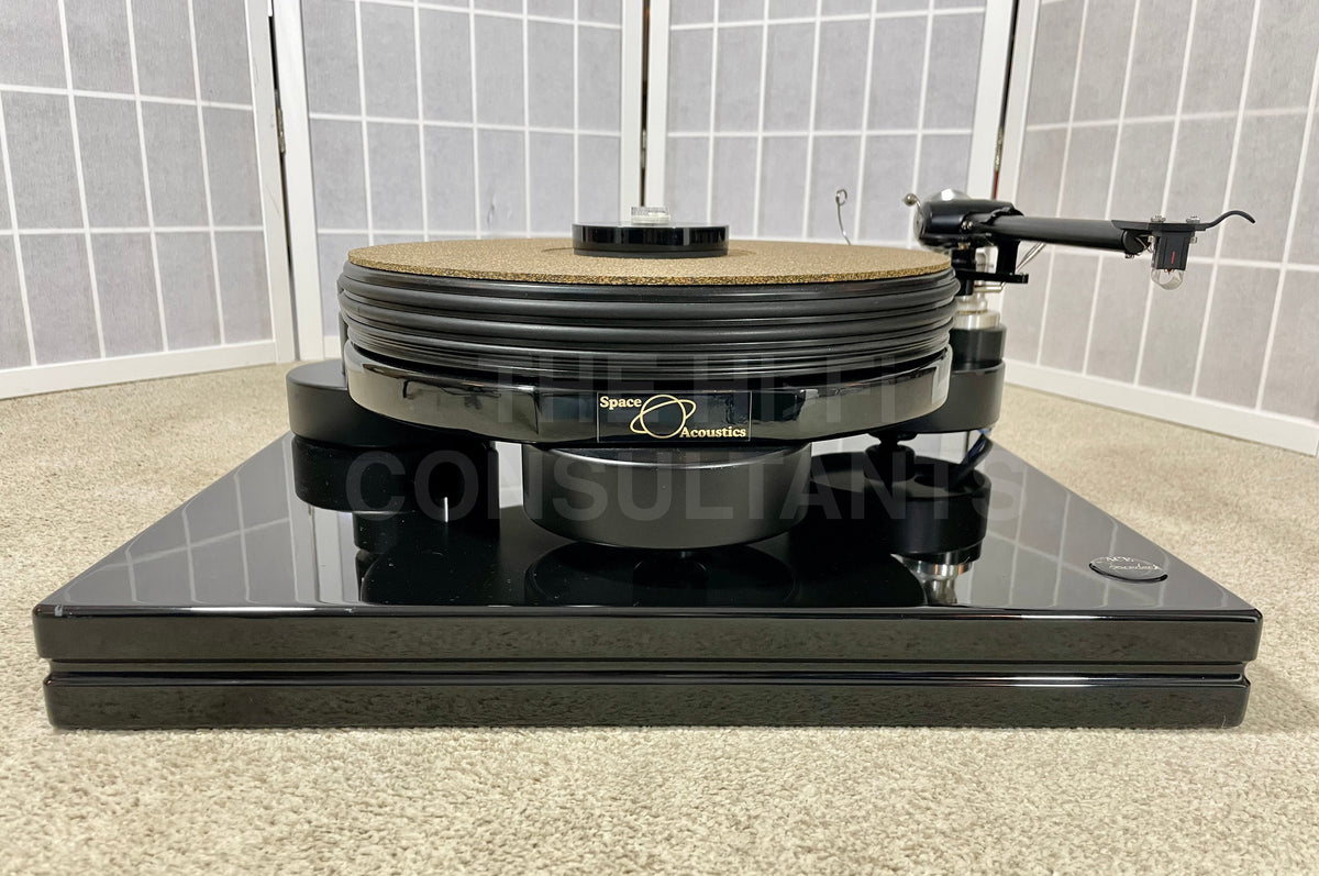 NOTTINGHAM ANALOGUE ACE SPACEDEK/ORIGIN LIVE SILVER TONEARM/SHELTER MC501 MK111 MC CARTRIDGE