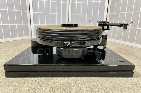 NOTTINGHAM ANALOGUE ACE SPACEDEK/ORIGIN LIVE SILVER TONEARM/SHELTER MC501 MK111 MC CARTRIDGE