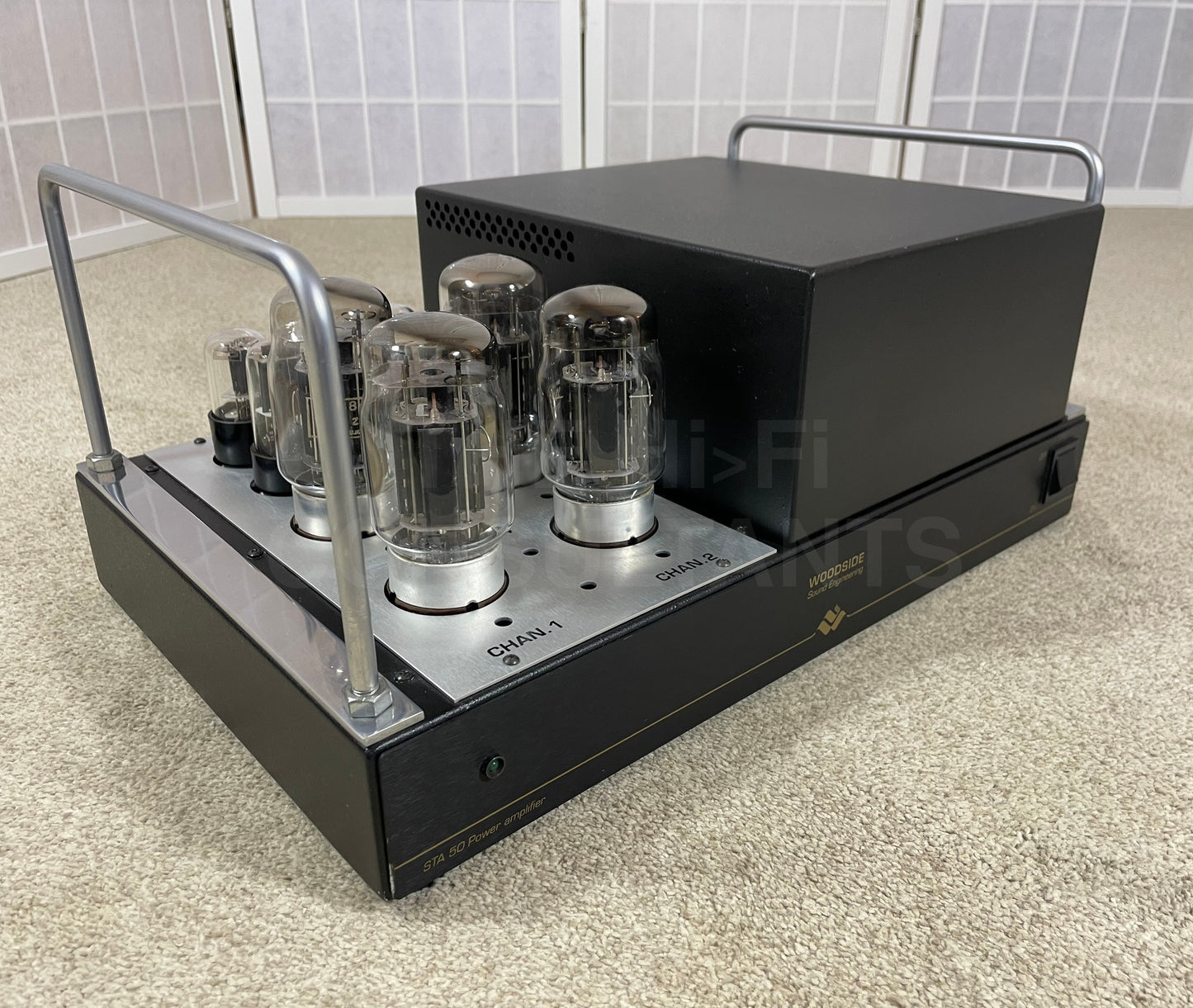 WOODSIDE SOUND ENGINEERING STA50 STEREO VALVE POWER AMPLIFIER